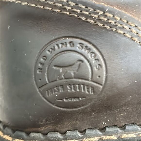 Red Wing Irish Setter Ultra Dry Waterproof Steel Toe Work Boots Size 10 E2 - Picture 3 of 17